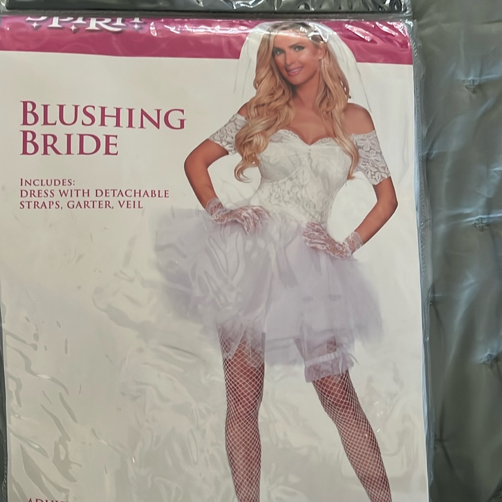 NWT bride, Madonna Angel costume
